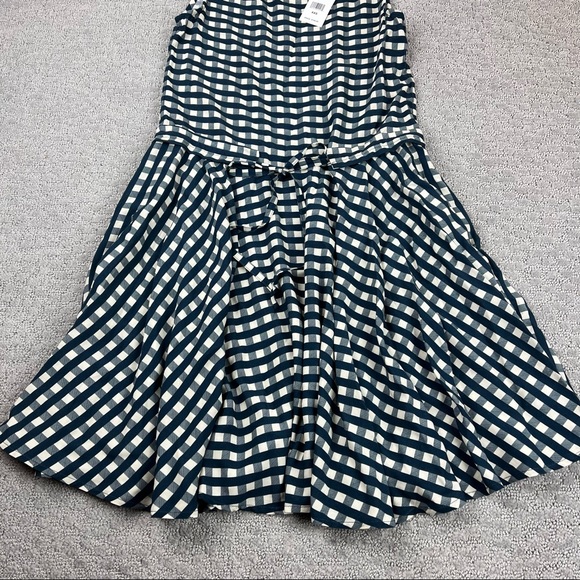 NWT vineyard vines gingham waist tie dress - Picture 4 of 15